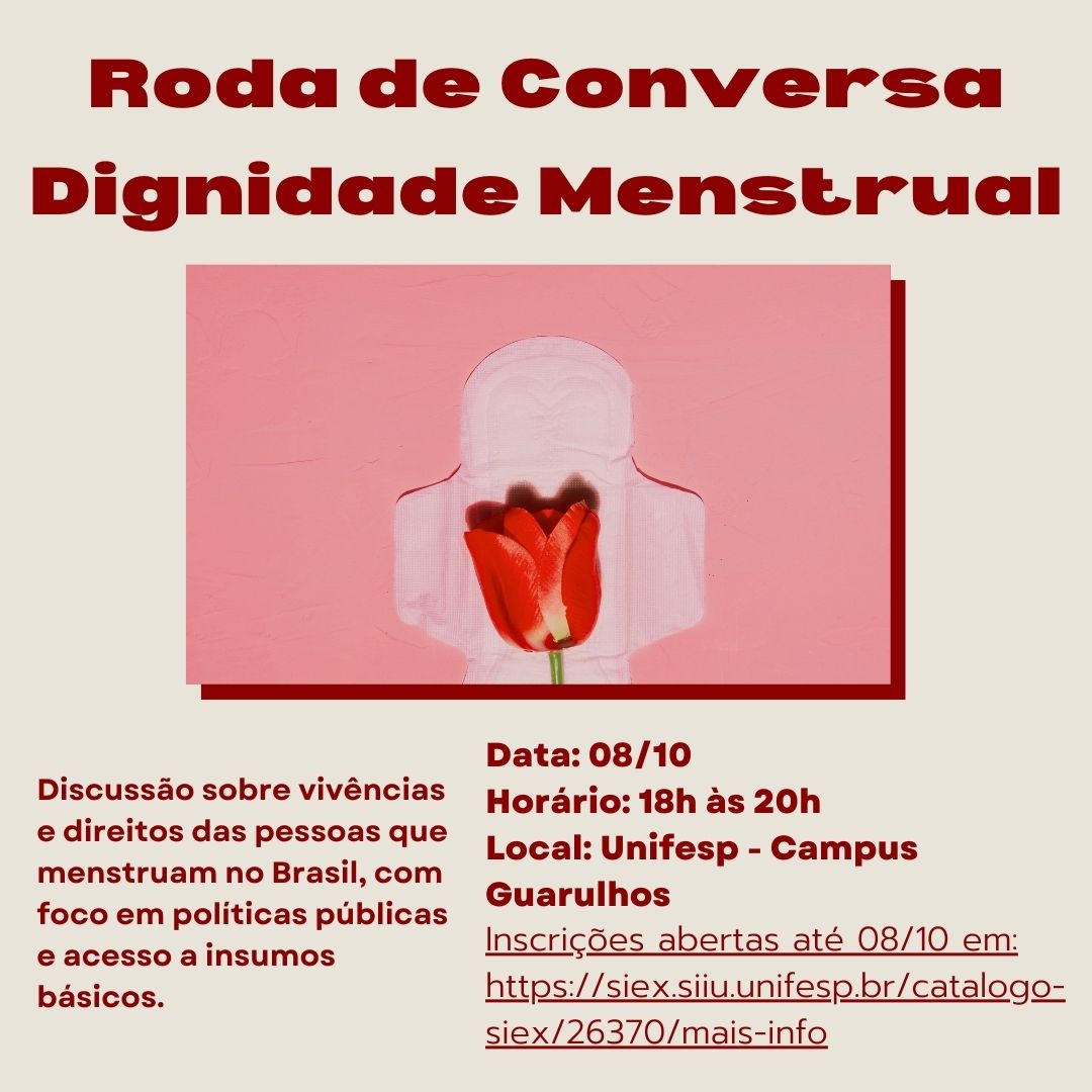 Roda de Conversa Dignidade Menstrual