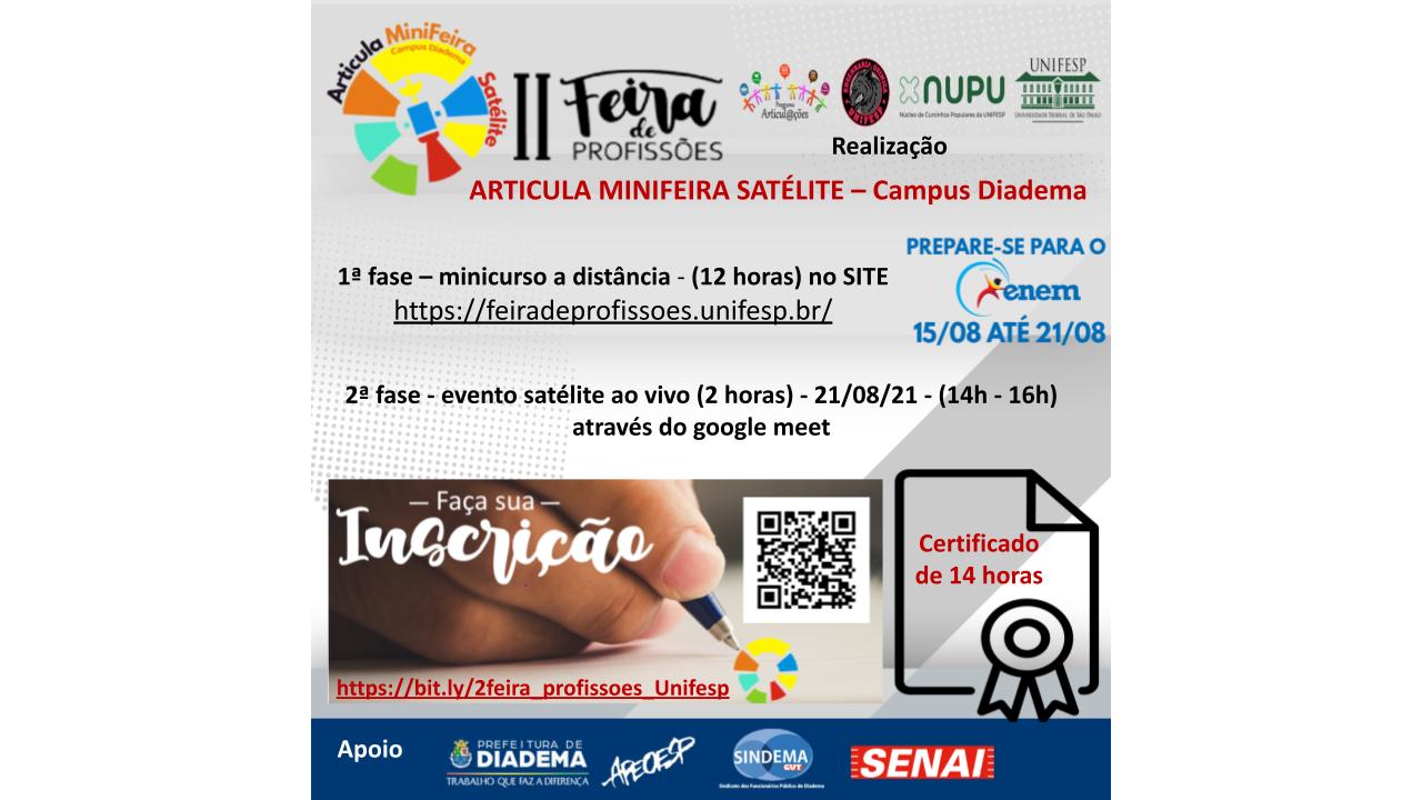 cartaz minifeira tematica engenharia