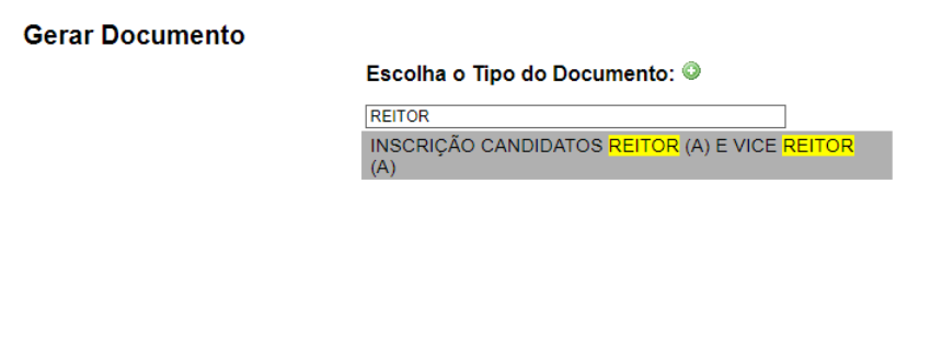 tipo documento