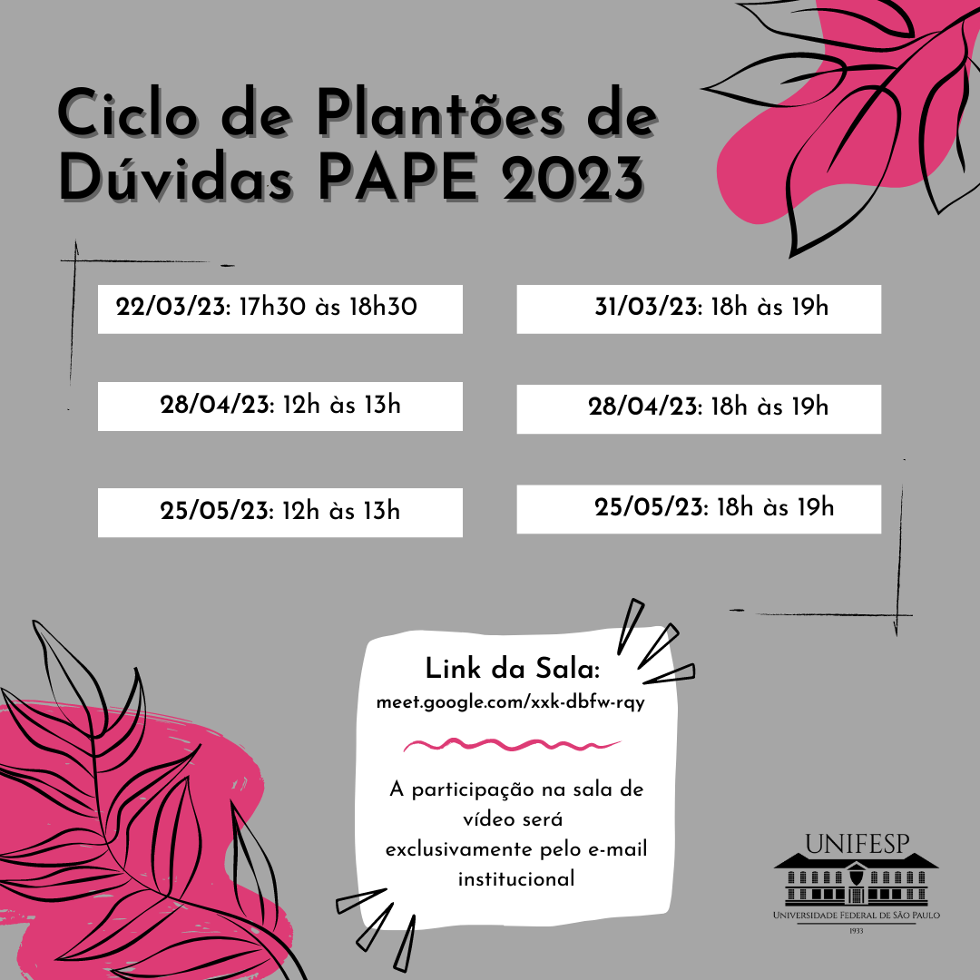 Cópia de CICLO DE PLANTÕES PAPE 2022