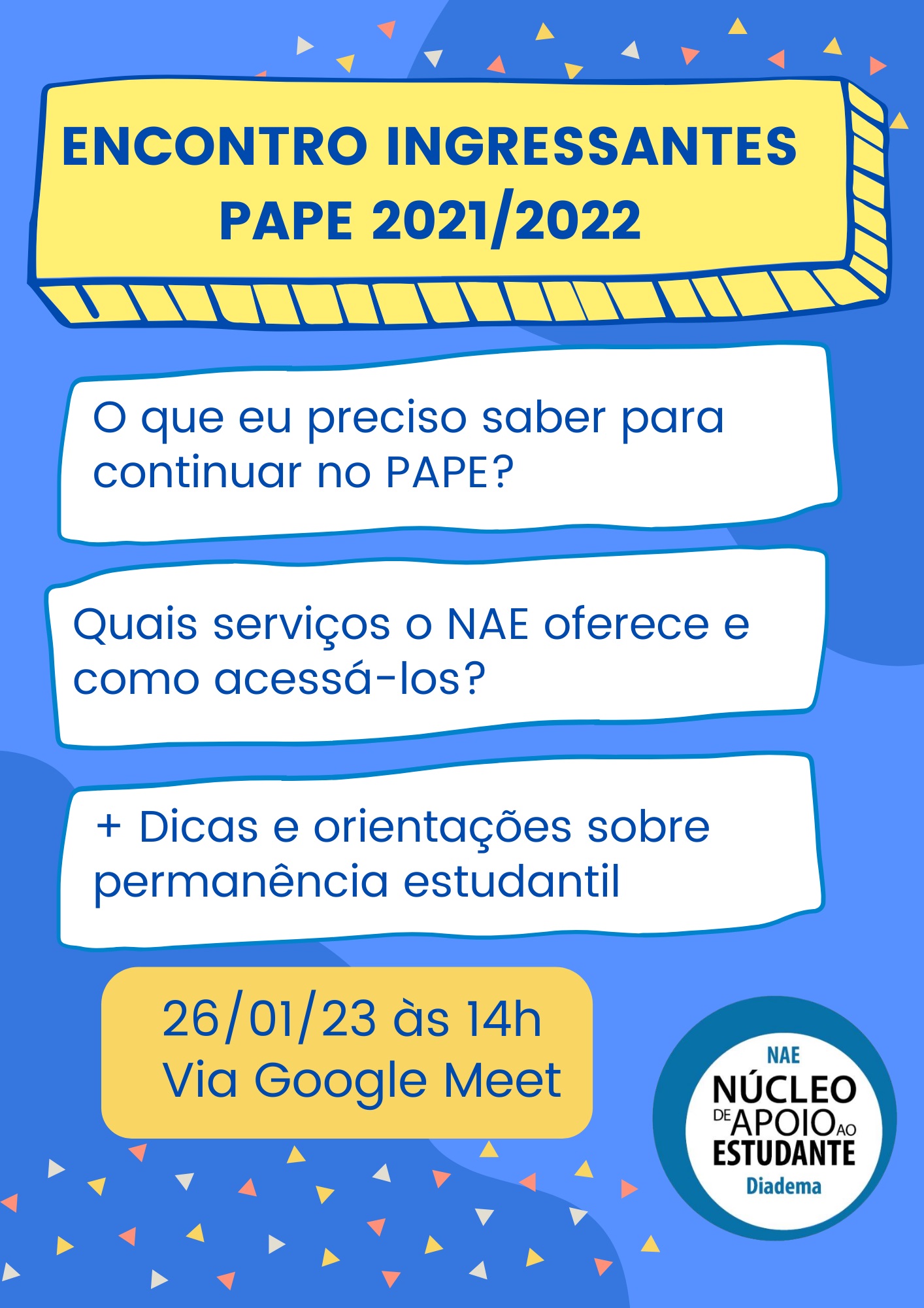 ENCONTRO BENEFICIÁRIOS PAPE 20212022