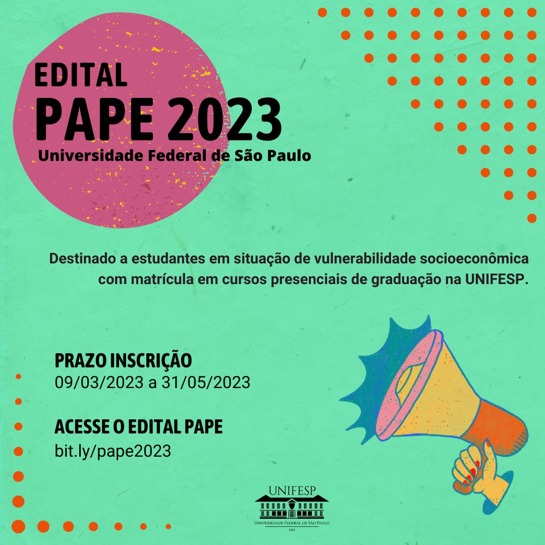 Edital PAPE 2023