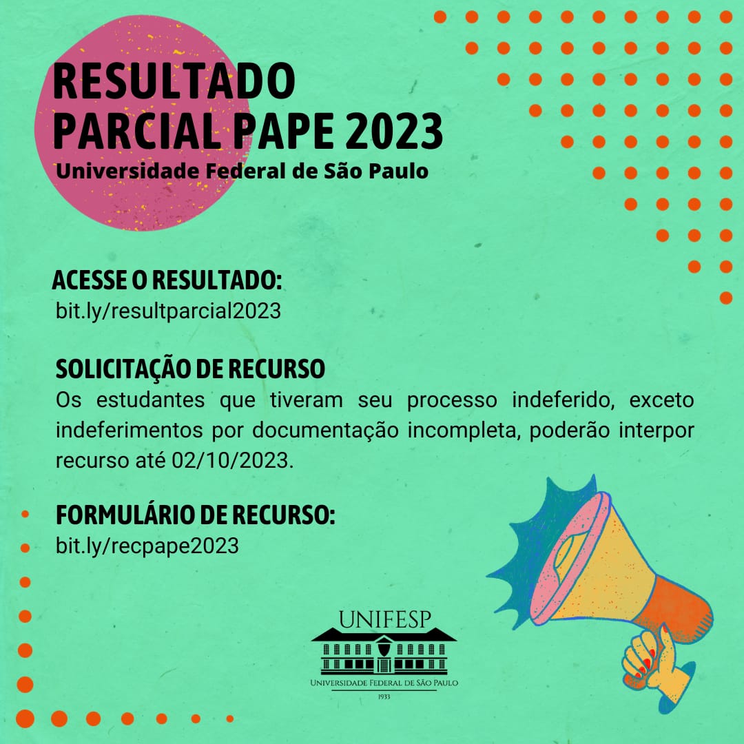 Resultado Parcial PAPE 2023