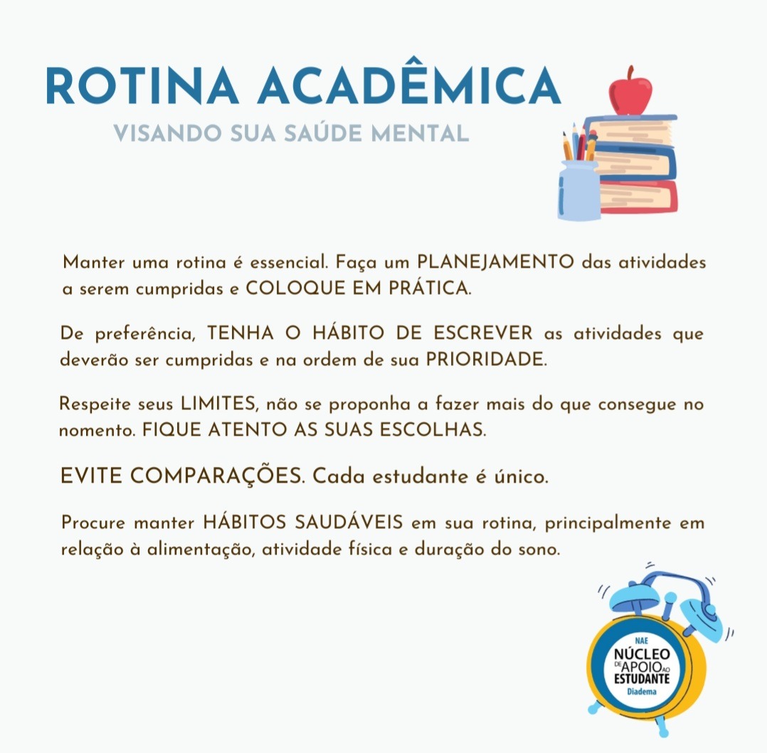 rotina academica